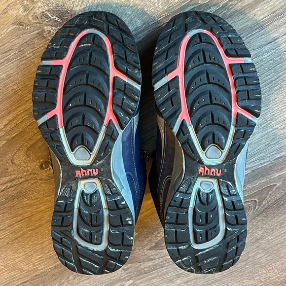 Ahnu Alamere Mid Hiking Boot Purple Nubuck Leather‎ Womens 7.5 UK 5.5 EU 38.5 - Picture 8 of 9